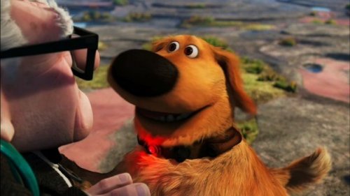 El famoso perro Dug de la película 'Up' se vuelve real