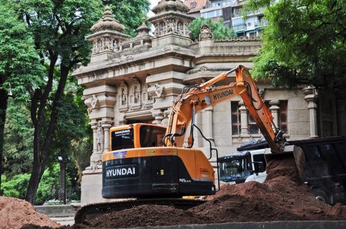 Obras en el zoologico de buenos aires