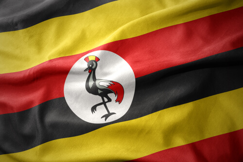 Animales en banderas de países: Uganda