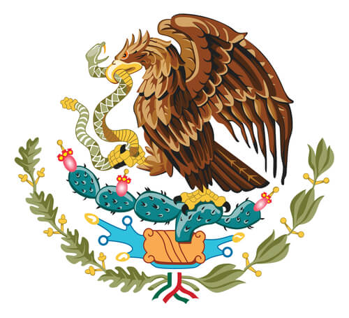 Animales en escudos de países: