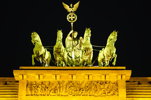Cuadrigas de caballos