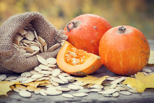 Pipas y calabaza