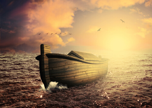 Recreación del arca de Noé
