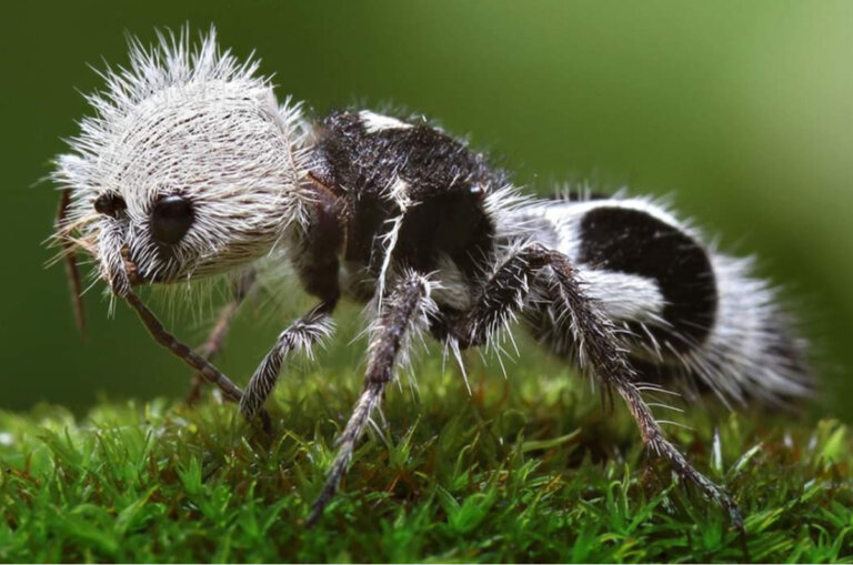 La hormiga panda: hábitat, características y reproducción