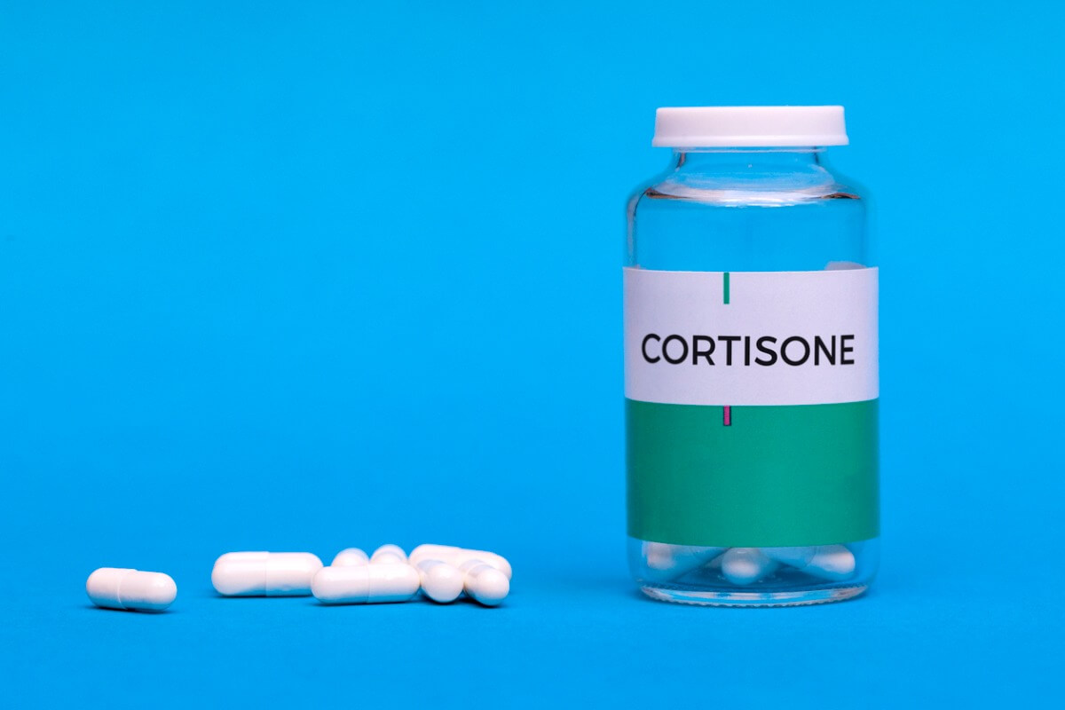 Cortisone in dogs can have side effects.