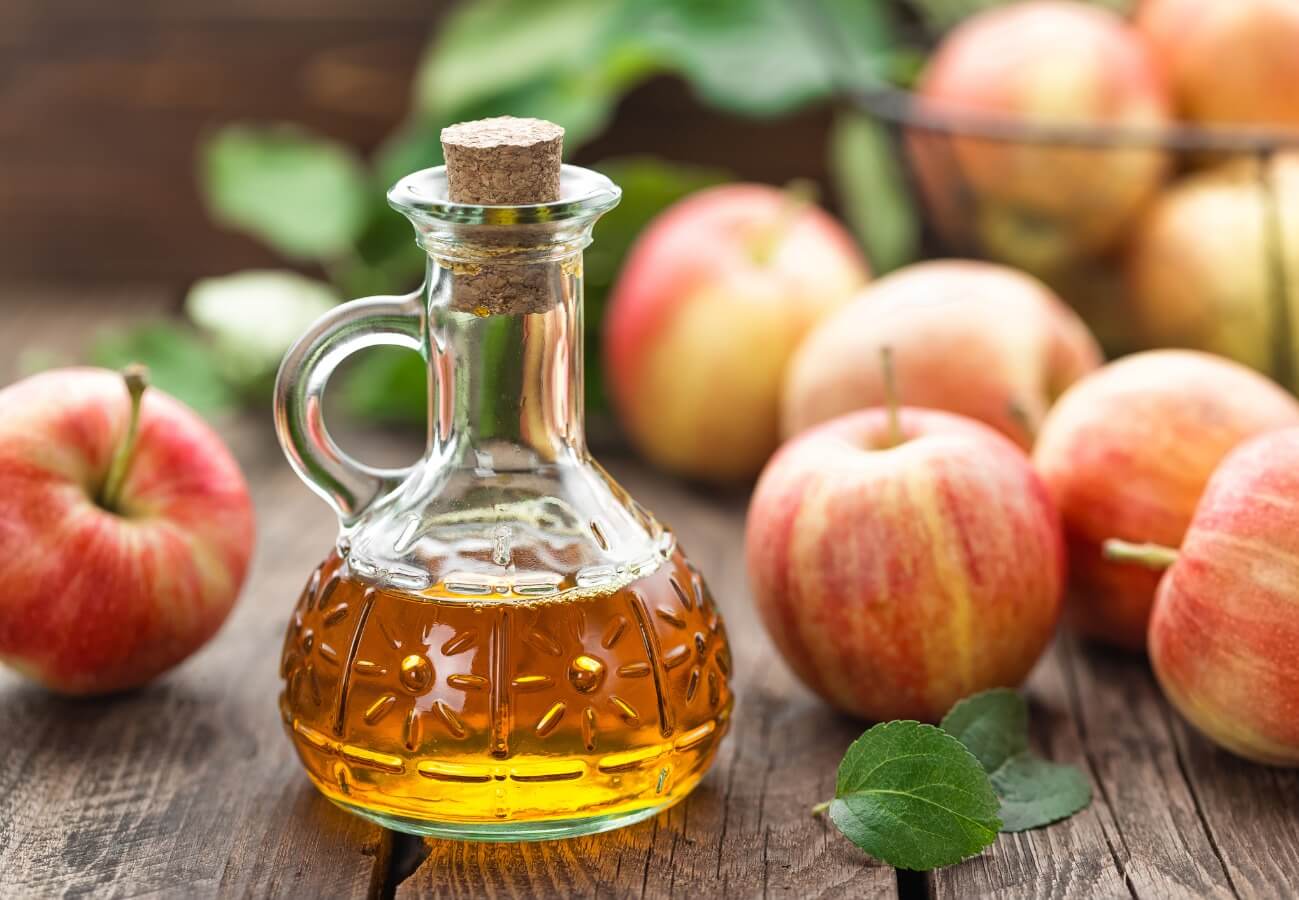 Vinagre de manzana para perros.