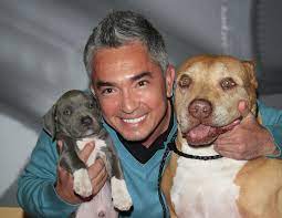 César con Junior y Daddy.