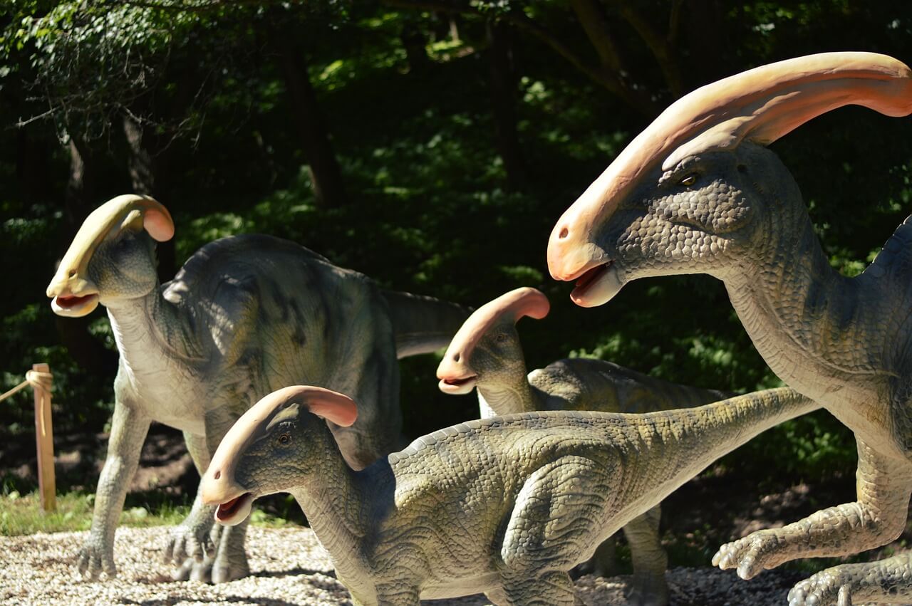 El parasaurolofus es uno de los dinosaurios más famosos de la historia.