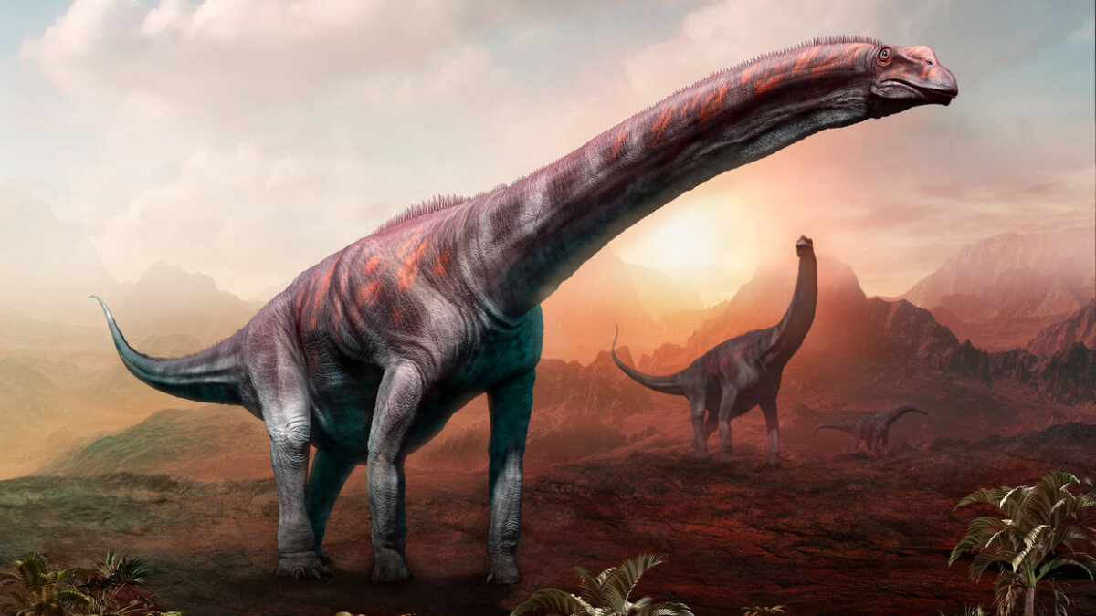 Argentinosaurus es uno de los animales prehistóricos extintos. 