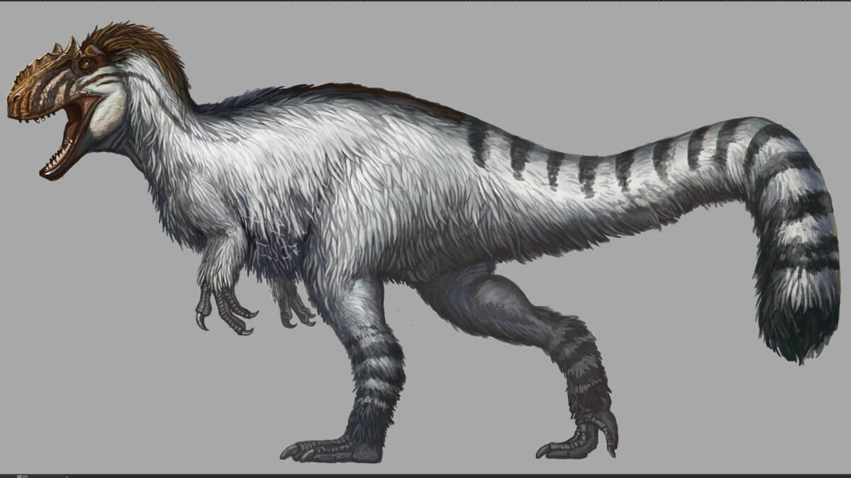 Yutyrannus (Yutyrannus huali).