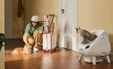 Catlink Open-X: el arenero inteligente que todo papá de gatitos necesita